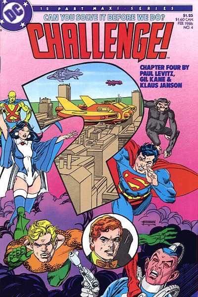 DC Challenge Atomic Nights |  Issue#4 | Year:1986 | Series: DC Challenge | Pub: DC Comics |