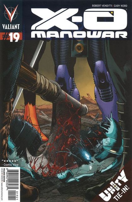 X-O Manowar, Vol. 3 Unity - At War With Unity, Part 1: Challenges |  Issue#19B | Year:2013 | Series: X-O Manowar | Pub: Valiant Entertainment