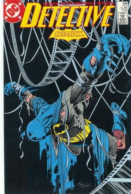 Detective Comics, Vol. 1 Video Nasties |  Issue#596A | Year:1989 | Series: Detective Comics | Pub: DC Comics | Direct Edition