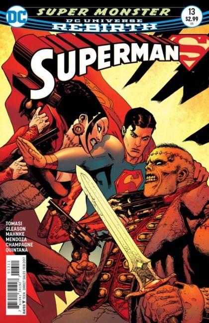 Superman, Vol. 4 Super-Monster, Part Two |  Issue#13A | Year:2016 | Series: Superman | Pub: DC Comics | Doug Mahnke Regular