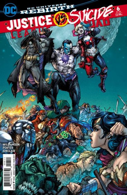 Justice League vs. Suicide Squad Conclusion |  Issue#6A | Year:2017 | Series:  | Pub: DC Comics | Regular Howard Porter Cover