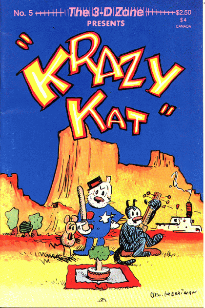 3-D Zone Krazy Kat |  Issue#5 | Year:1987 | Series:  | Pub: 3-D Zone |