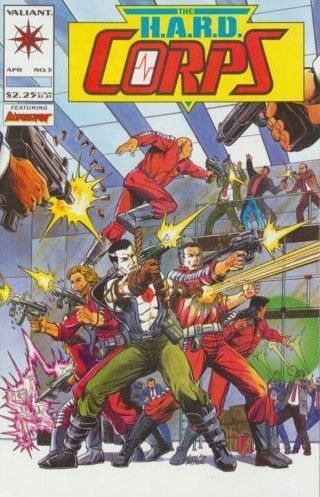 H.A.R.D. Corps Chop Jam |  Issue#5A | Year:1993 | Series:  | Pub: Valiant Entertainment |
