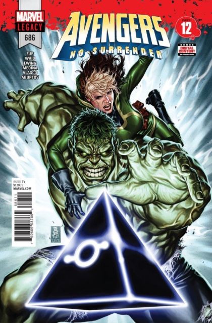 Avengers, Vol. 7 No Surrender, Part Twelve |  Issue#686A | Year:2018 | Series: Avengers | Pub: Marvel Comics | Mark Brooks Regular Cover