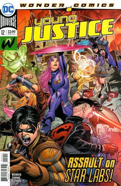 Young Justice, Vol. 3 Lost in the Multiverse, Finale |  Issue#12A | Year:2020 | Series:  | Pub: DC Comics | Regular John Timms Cover
