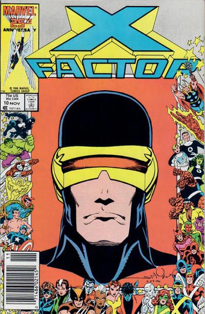 X-Factor, Vol. 1 Mutant Massacre - Part 4: Falling Angel! |  Issue#10B | Year:1986 | Series: X-Factor | Pub: Marvel Comics | Newsstand Edition