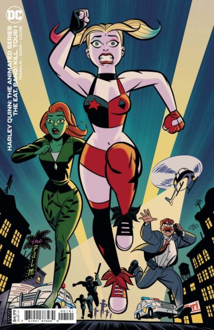 Harley Quinn: The Animated Series - The Eat, Bang, Kill Tour Journey to Love |  Issue#1B | Year:2021 | Series:  | Pub: DC Comics | Michael Cho Card Stock Variant