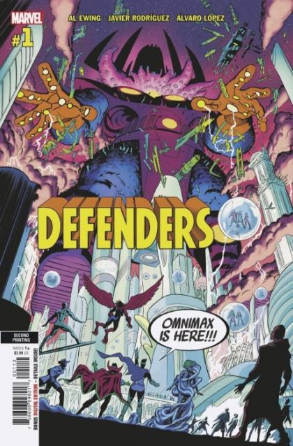 The Defenders, Vol. 6  |  Issue#1K | Year:2021 | Series:  | Pub: Marvel Comics | 2nd Printing