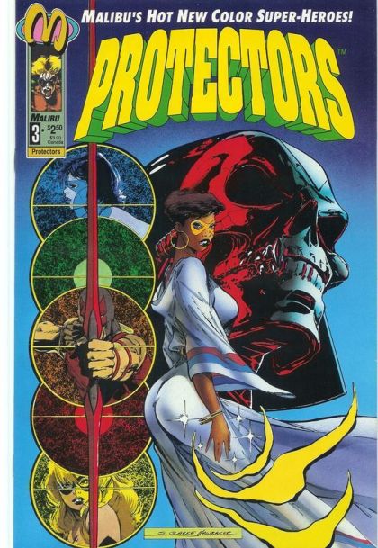 Protectors (Malibu) First Blood |  Issue#3A | Year:1992 | Series: Protectors | Pub: Malibu Comics |