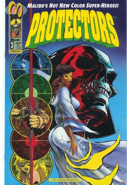 Protectors (Malibu) First Blood |  Issue#3A | Year:1992 | Series: Protectors | Pub: Malibu Comics | Direct Edition
