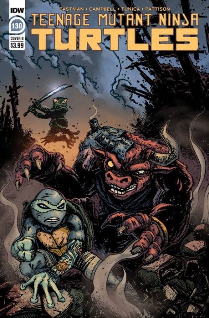 Teenage Mutant Ninja Turtles, Vol. 5  |  Issue#130B | Year:2022 | Series: Teenage Mutant Ninja Turtles | Pub: IDW Publishing | Kevin Eastman Cover