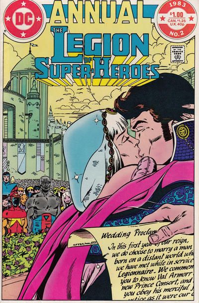 Legion of Super-Heroes, Vol. 2 Annual Whatever Gods There Be... |  Issue#2A | Year:1983 | Series: Legion of Super-Heroes | Pub: DC Comics | Direct Edition
