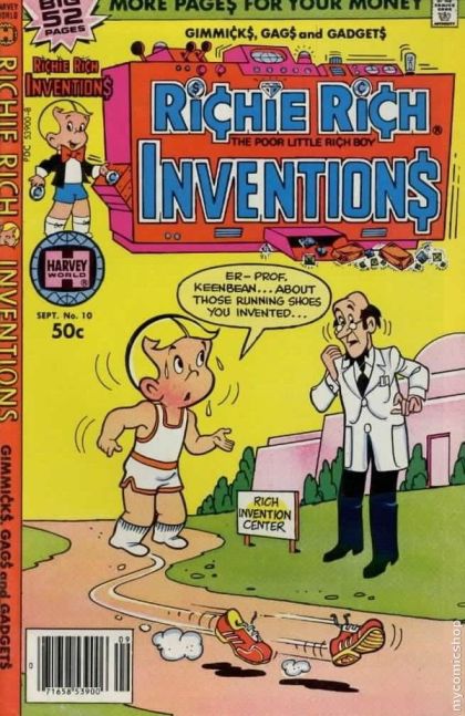 Richie Rich Inventions  |  Issue#10 | Year:1979 | Series: Richie Rich | Pub: Harvey Comics |