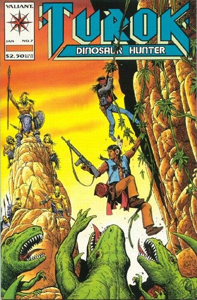 Turok: Dinosaur Hunter, Vol. 1 New River, Part 1: People of the Spider |  Issue#7 | Year:1993 | Series:  | Pub: Valiant Entertainment |
