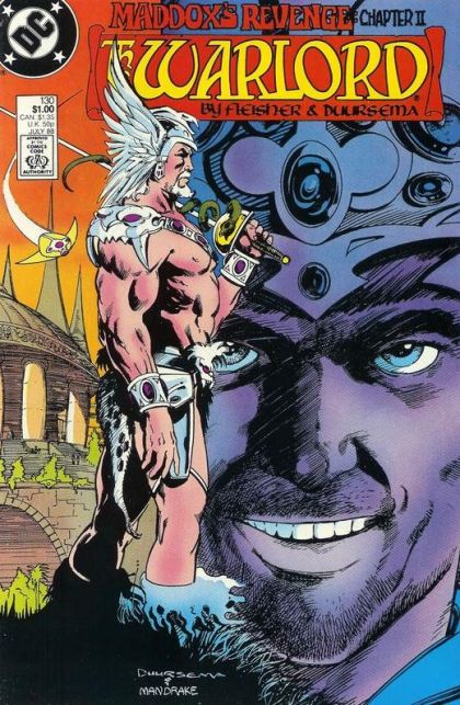 Warlord, Vol. 1 Maddox's Revenge, Chapter 2: Past Lives |  Issue#130A | Year:1988 | Series: Warlord | Pub: DC Comics | Direct Edition
