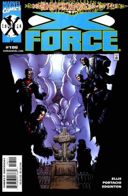 X-Force, Vol. 1 Shockwave, Part 1 |  Issue#106A | Year:2000 | Series: X-Force | Pub: Marvel Comics | Direct Edition