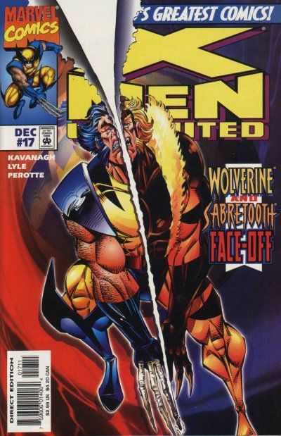 X-Men Unlimited, Vol. 1 Alone In His Head |  Issue#17A | Year:1997 | Series: X-Men | Pub: Marvel Comics | Direct Edition