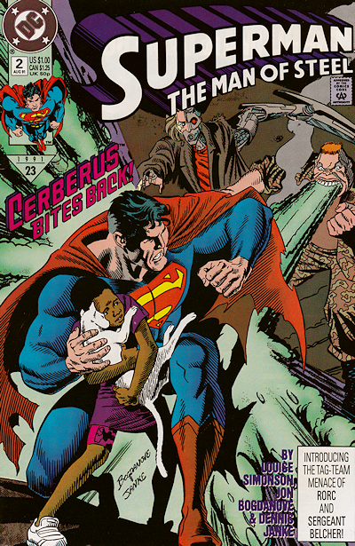 Superman: The Man of Steel The Kid Who Talks to Superman |  Issue#2A | Year:1991 | Series: Superman | Pub: DC Comics