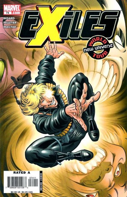 Exiles, Vol. 1 World Tour: New Universe, Part 3 |  Issue#74A | Year:2005 | Series: Exiles | Pub: Marvel Comics | Direct Edition