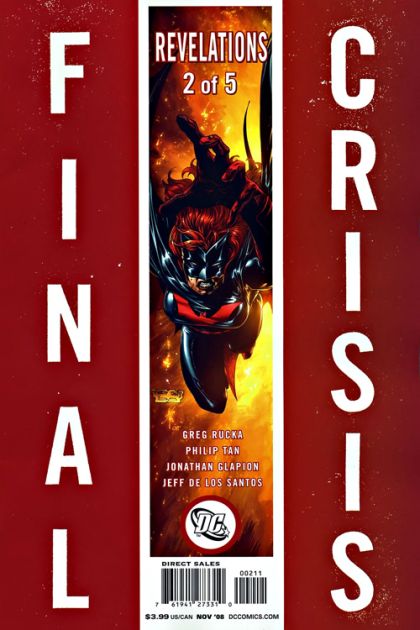 Final Crisis: Revelations Final Crisis - Revelations, Part Two |  Issue#2B | Year:2008 | Series: Final Crisis | Pub: DC Comics | Sliver Cover