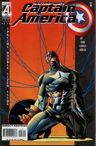 Captain America, Vol. 1 Operation Rebirth, Conclusion: American Dream |  Issue#448A | Year:1995 | Series: Captain America | Pub: Marvel Comics | Direct Edition