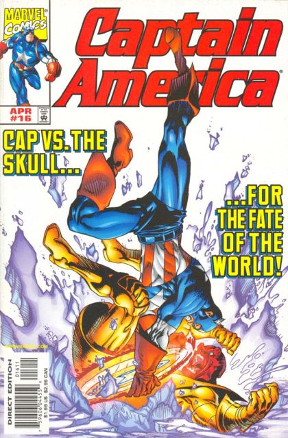 Captain America, Vol. 3 Red Glare |  Issue#16A | Year:1999 | Series: Captain America | Pub: Marvel Comics | Direct Edition
