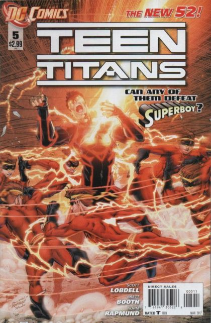 Teen Titans, Vol. 4 Over Before it's Begun |  Issue#5A | Year:2012 | Series: Teen Titans | Pub: DC Comics | Direct Edition