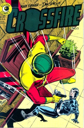 Crossfire The Spotlight |  Issue#5 | Year:1984 | Series: DNAgents | Pub: Eclipse Comics |