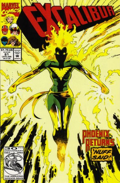 Excalibur, Vol. 1 Truth and Consequence |  Issue#61A | Year:1992 | Series: Excalibur | Pub: Marvel Comics | Direct Edition