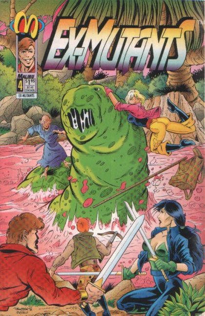 Ex-Mutants (1992-1994) Empty Nest |  Issue#4A | Year:1993 | Series: Ex-Mutants | Pub: Malibu Comics |