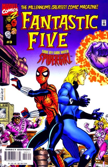 Fantastic Five, Vol. 1 Side By Side With Spider-girl |  Issue#3 | Year:1999 | Series: Fantastic Four | Pub: Marvel Comics |