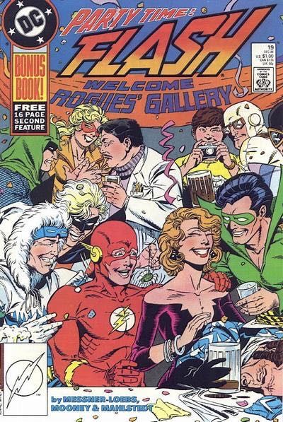 Flash, Vol. 2 A Meeting of Rogues |  Issue#19A | Year:1988 | Series: Flash | Pub: DC Comics | Direct Edition