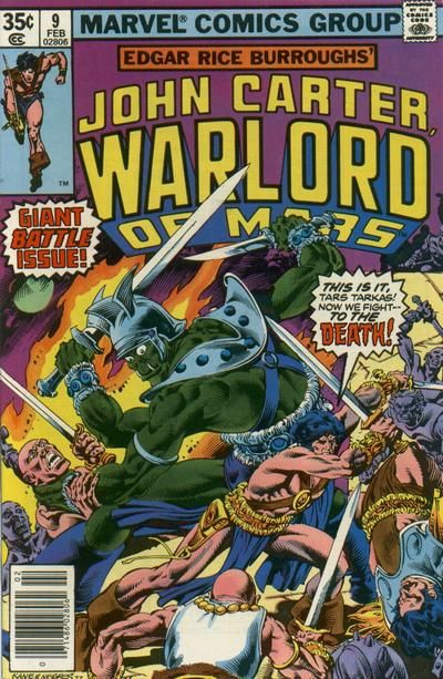 John Carter, Warlord of Mars The Air-Pirates of Mars!, Armageddon...At Last! |  Issue#9 | Year:1978 | Series: John Carter | Pub: Marvel Comics |
