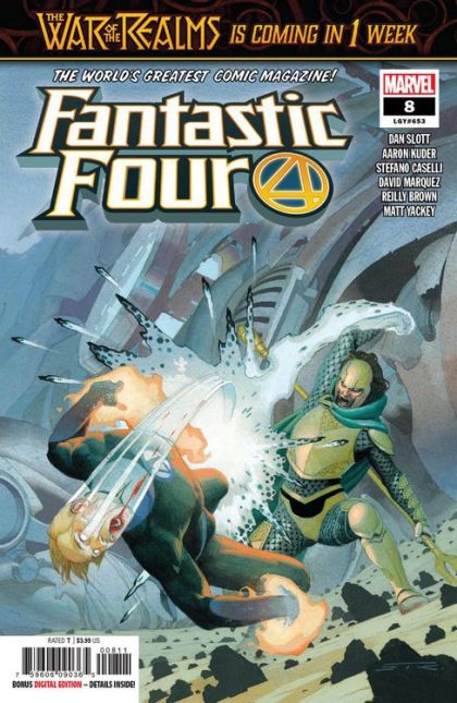 Fantastic Four, Vol. 6 First-World Power |  Issue#8A | Year:2019 | Series: Fantastic Four | Pub: Marvel Comics | Regular Esad Ribic Cover