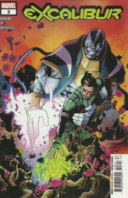 Excalibur, Vol. 4 Three Covenants |  Issue#3A | Year:2019 | Series: Excalibur | Pub: Marvel Comics | Regular Mahmud Asrar Cover