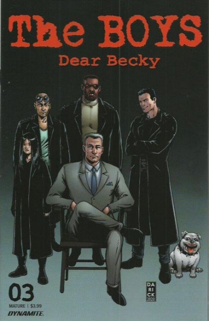 The Boys: Dear Becky Monday |  Issue#3A | Year:2020 | Series:  | Pub: Dynamite Entertainment | Darick Robertson Regular