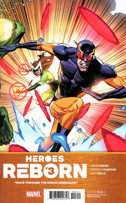 Heroes Reborn, Vol. 2 Race Through The Dread Dimension / The Silent Inferno |  Issue#3A | Year:2021 | Series:  | Pub: Marvel Comics | Regular Leinil Francis Yu Cover