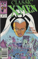 X-Men Classic Cry for the Children! / Who Am I ? |  Issue
