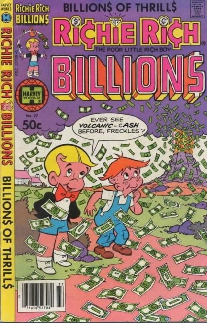 Richie Rich Billions  |  Issue#37 | Year:1980 | Series: Richie Rich | Pub: Harvey Comics |
