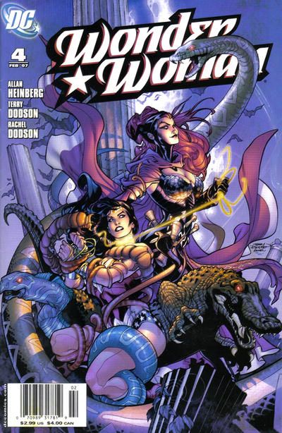 Wonder Woman, Vol. 3 Who is Wonder Woman?, Part 4 |  Issue#4B | Year:2007 | Series: Wonder Woman | Pub: DC Comics | Terry Dodson Newsstand