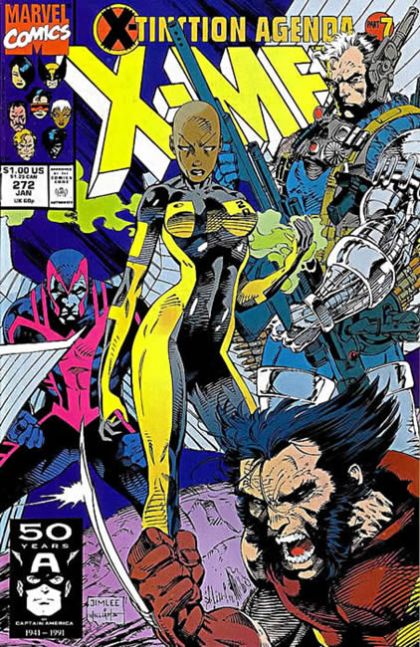 Uncanny X-Men, Vol. 1 X-Tinction Agenda - Part 7: Capital Crimes |  Issue#272A | Year:1990 | Series: X-Men | Pub: Marvel Comics |