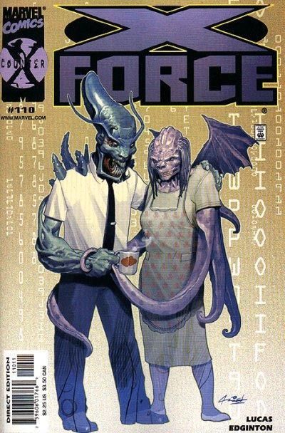 X-Force, Vol. 1 Rage Wars, Part 1 |  Issue#110A | Year:2001 | Series: X-Force | Pub: Marvel Comics |