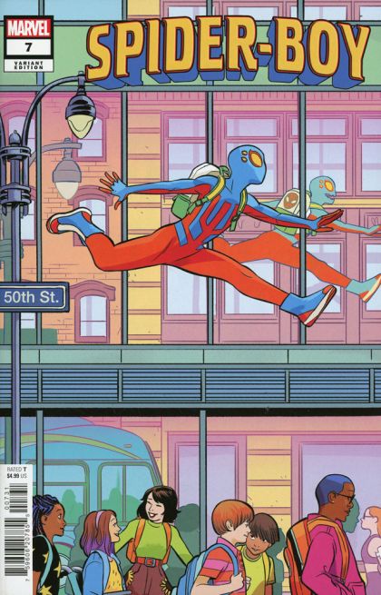 Spider-Boy, Vol. 1  |  Issue#7C | Year:2024 | Series:  | Pub: Marvel Comics | Natacha Bustos Variant