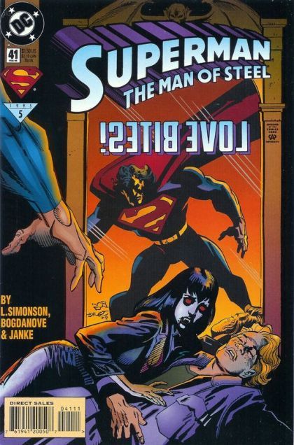 Superman: The Man of Steel Blood Ties |  Issue#41A | Year:1995 | Series: Superman | Pub: DC Comics |