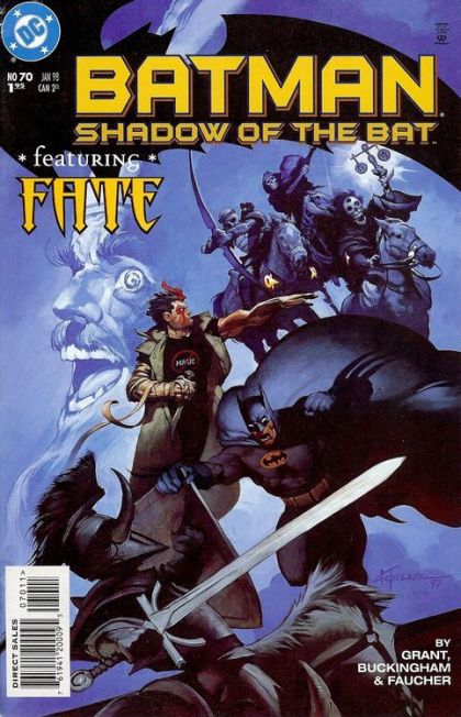 Batman: Shadow of the Bat The Spirit of 2000, Part Two: Gothamageddon? |  Issue#70A | Year:1997 | Series: Batman | Pub: DC Comics | Direct Edition
