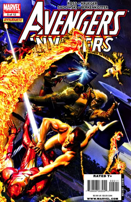 Avengers / Invaders Book Five: Prisoners of War |  Issue#5A | Year:2008 | Series:  | Pub: Marvel Comics | Direct Edition