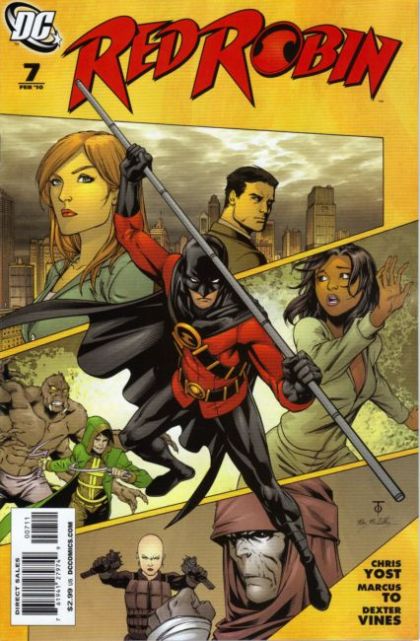 Red Robin Council of Spiders, Part Three |  Issue#7A | Year:2009 | Series: Robin | Pub: DC Comics |