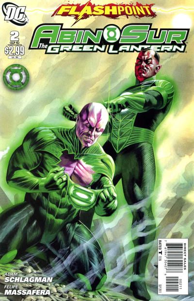 Flashpoint: Abin Sur -- The Green Lantern Flashpoint - Emerald Connection |  Issue#2 | Year:2011 | Series:  | Pub: DC Comics | Felipe Massafera Regular Cover
