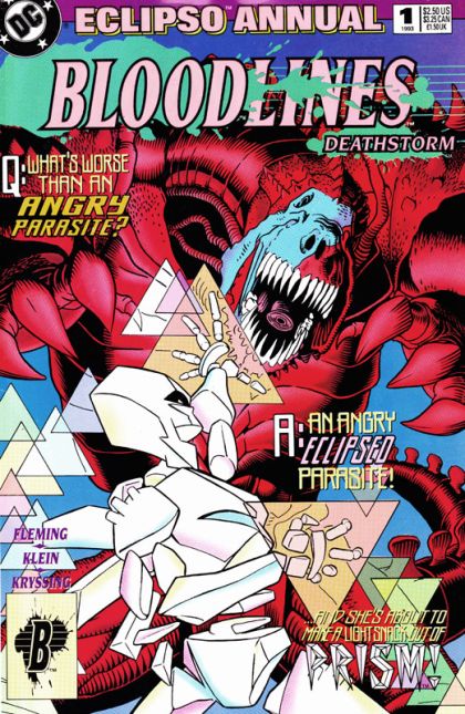Eclipso Annual Bloodlines - Bloodlines: Deathstorm, The Man Who Cracked |  Issue