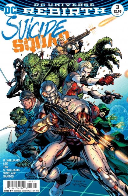 Suicide Squad, Vol. 4 The Black Vault, Part Three: Bad Brain / Choose |  Issue#3A | Year:2016 | Series: Suicide Squad | Pub: DC Comics | Jim Lee Regular